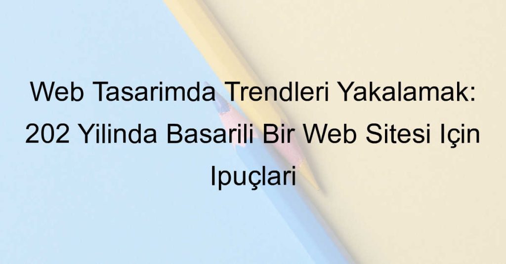 web tasarım